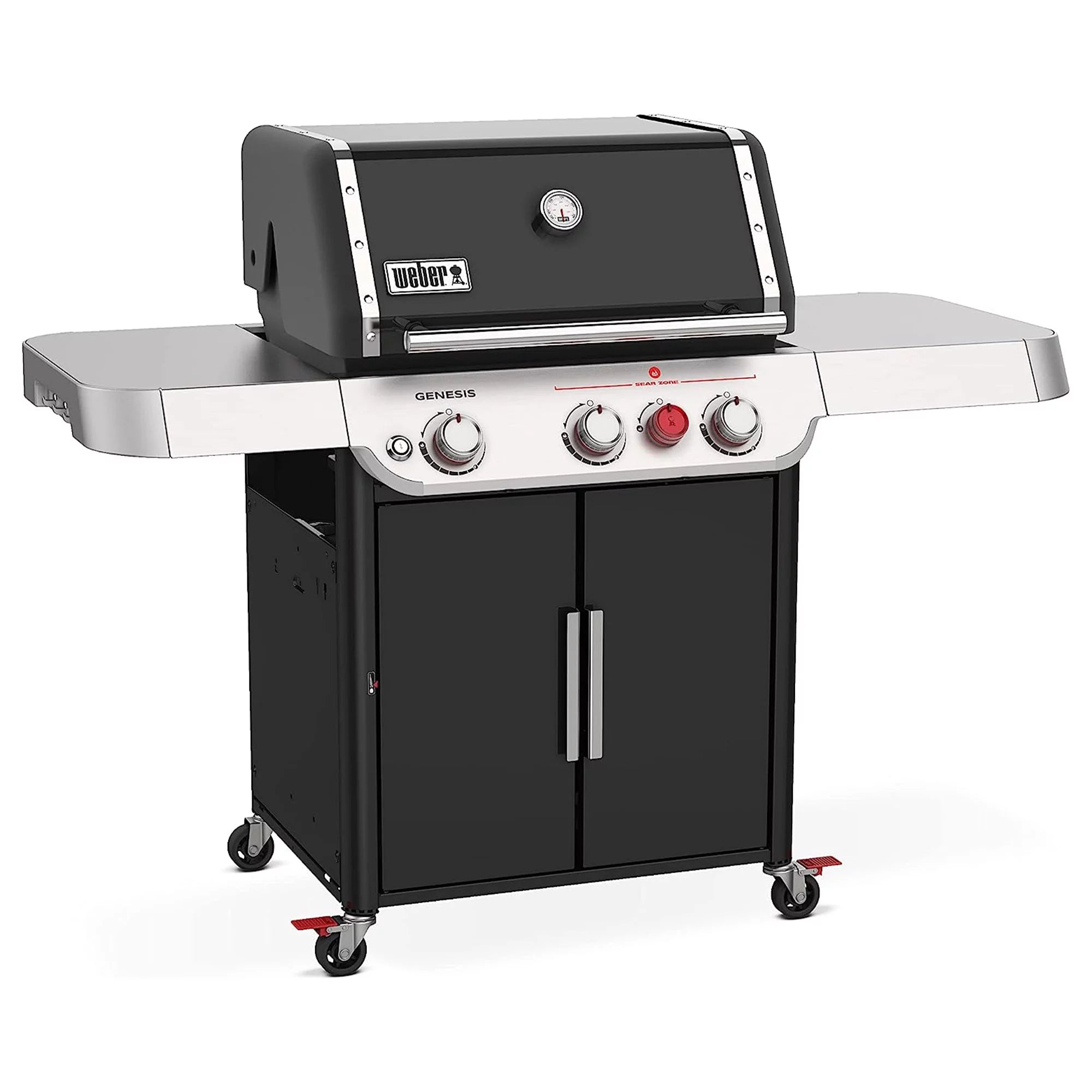 Black 3-Burner Propane Gas Grill Y2992