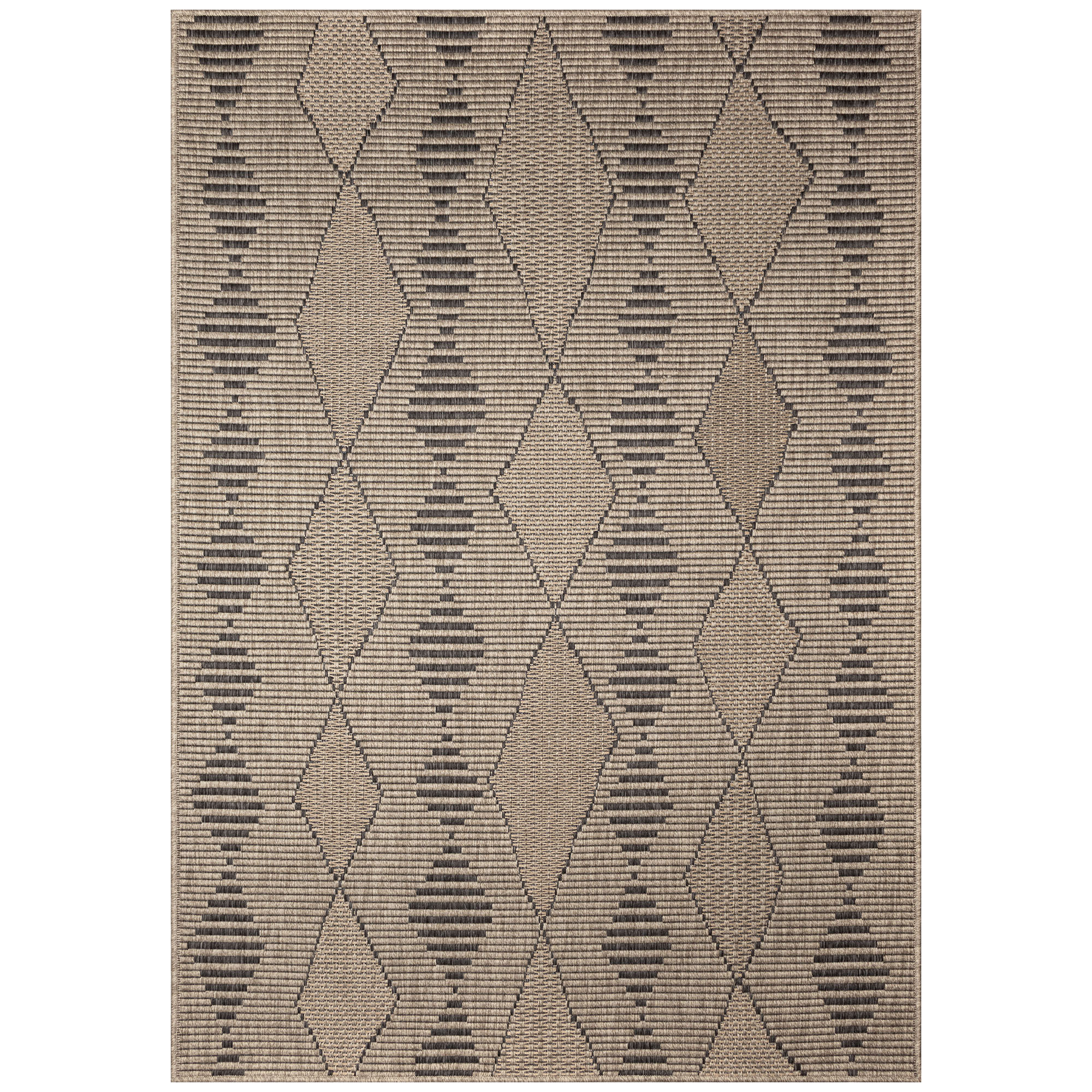 Monaco Diamonds Indoor Outdoor Area Rug