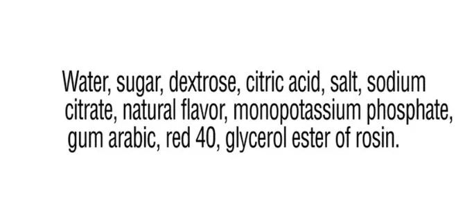 Fruit Punch Berry Thirst Quencher, 28 Ounce, Quantity of 10 Z237