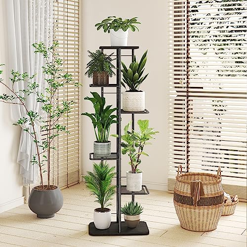 4-Tier 5 Potted Heavy Duty Metal Plant Stand A354