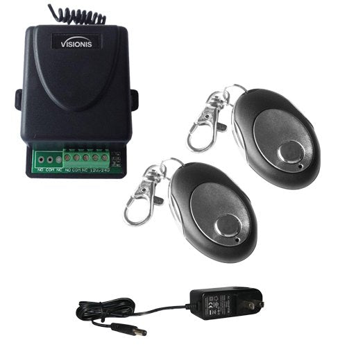 One Door Access Control Outswinging Door 300lbs Electromagnetic Lock with Wireless Receiver and Remote and Smartphone Controlled WiFi Kit K82665