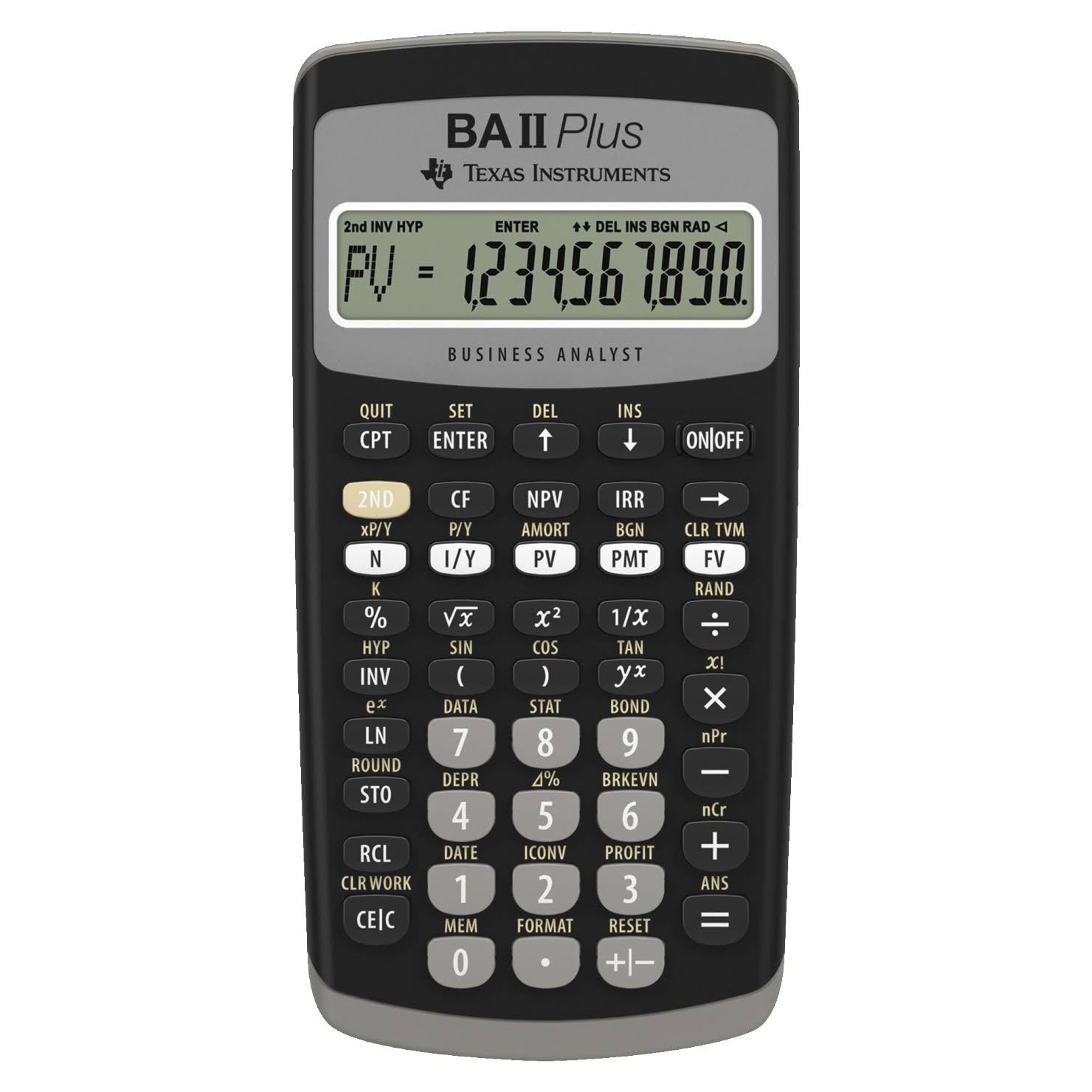 Black Financial Calculator R9639