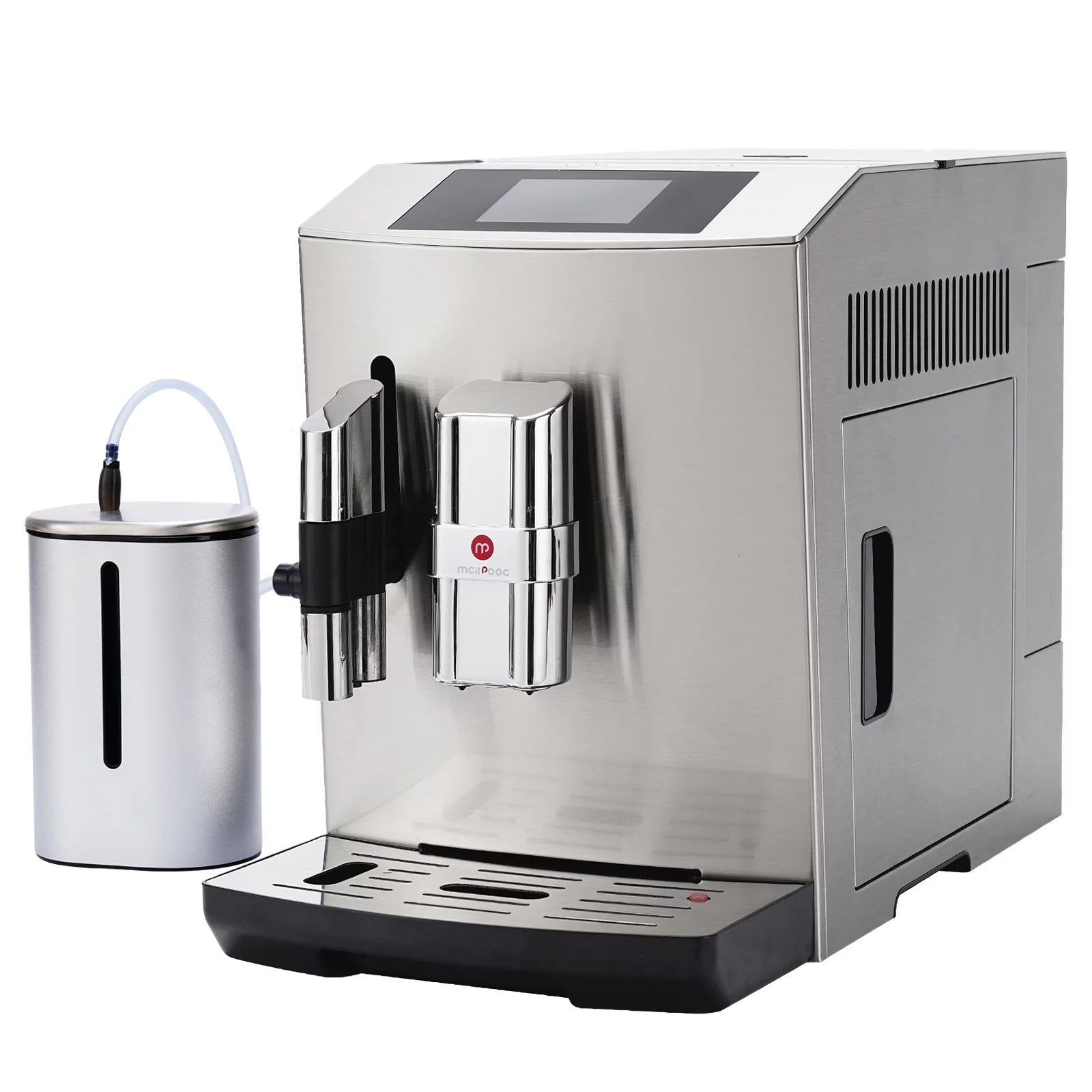 Silver Full Metal Fully Automatic Espresso Coffee Machine P237