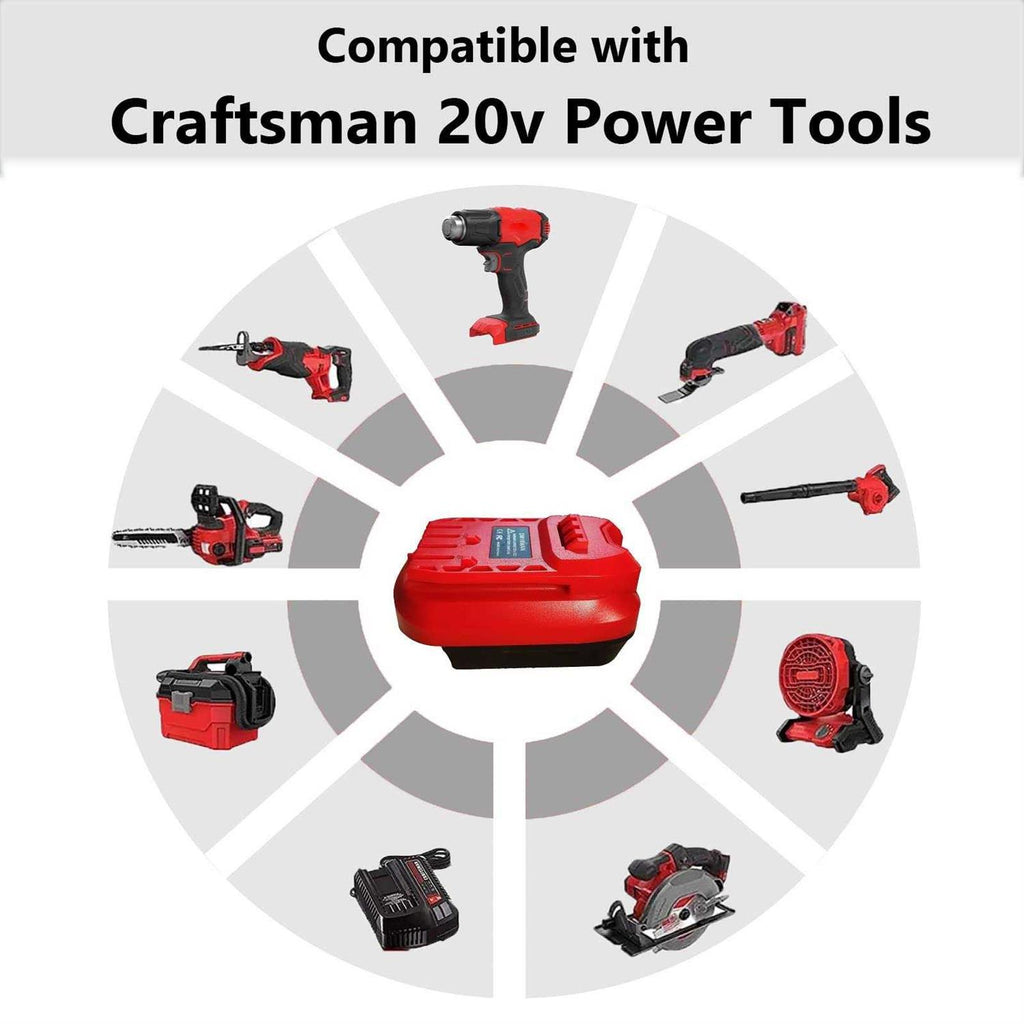 Adapter for Craftsman V20 Cordless Tools S536461