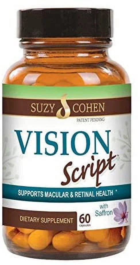 Saffron, Black Currant, Lutein, Zeaxanthin, Vitamin C, Vitamin E, Zinc Glycinate Capsule for Eye Health R77812