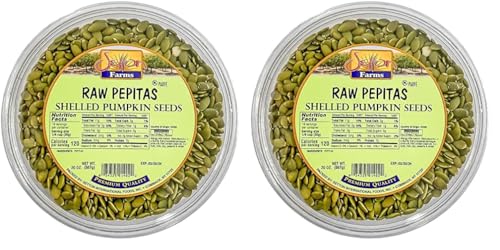 Pumpkin Seeds Shelled Pepitas Raw 20 Oz. Pack of 2 K327664