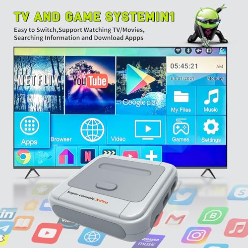 Retro Game Console with 2 Wireless Controllers Q762