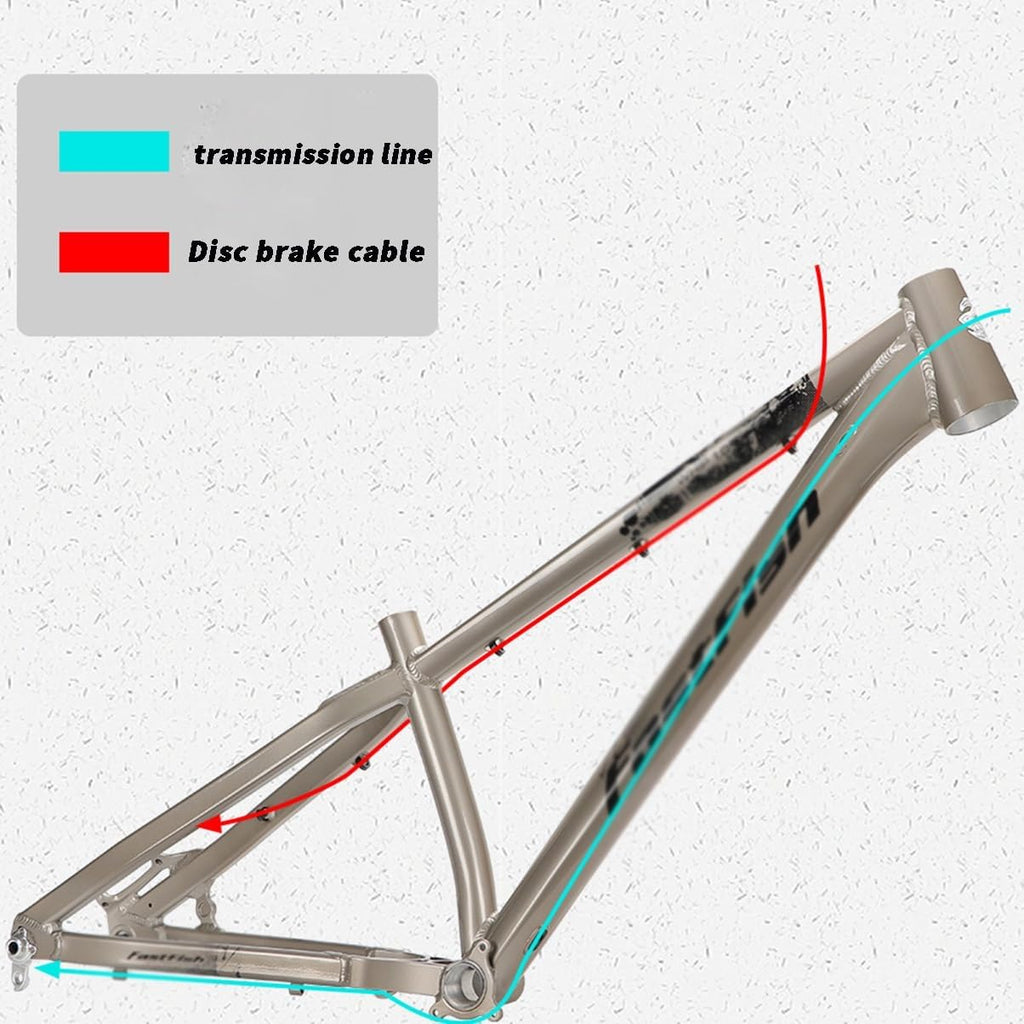 26er/27.5er Aluminum Alloy Hardtail Mountain Bike Frame U73909