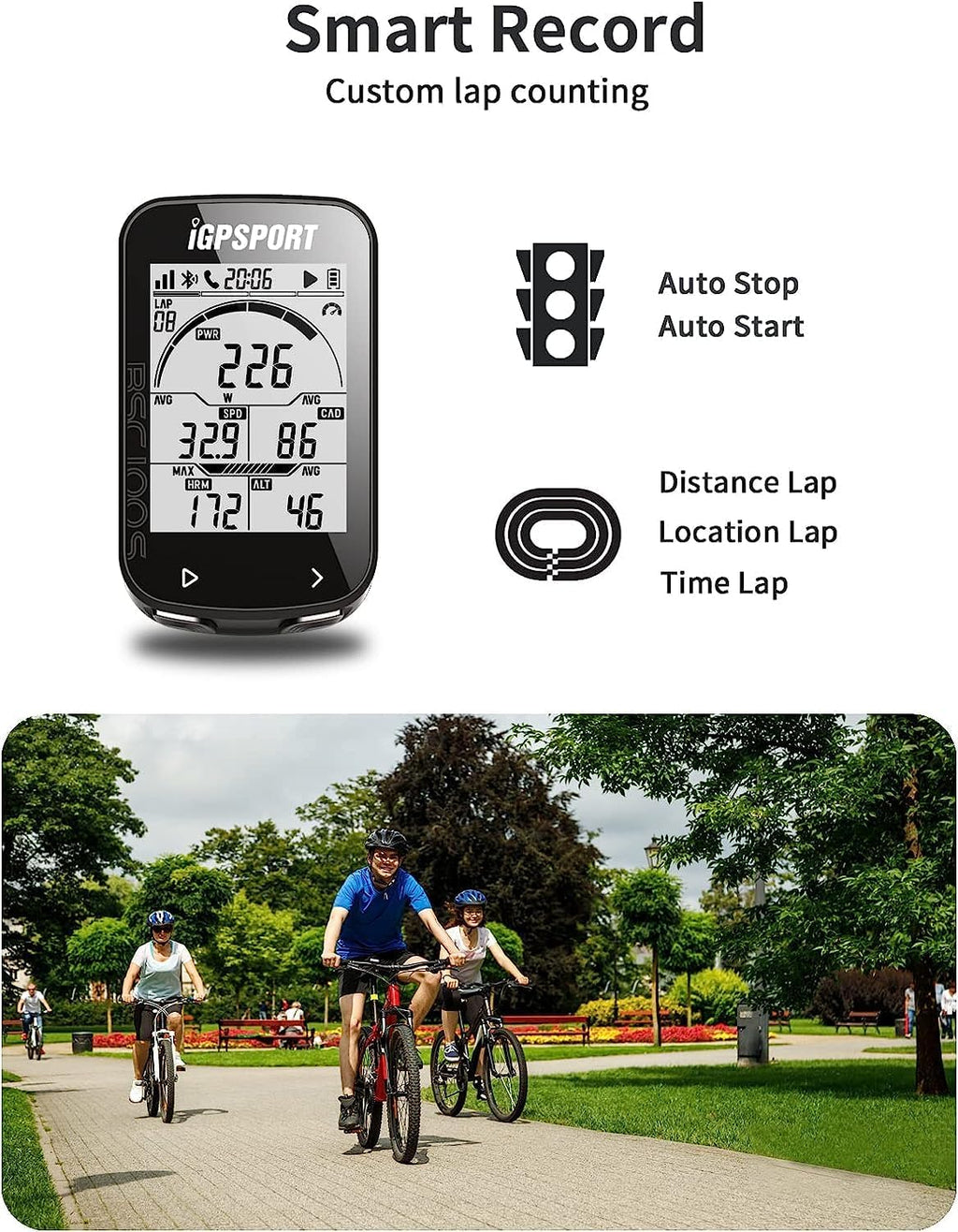 Bike Computer Wireless Cycling Computer B299519
