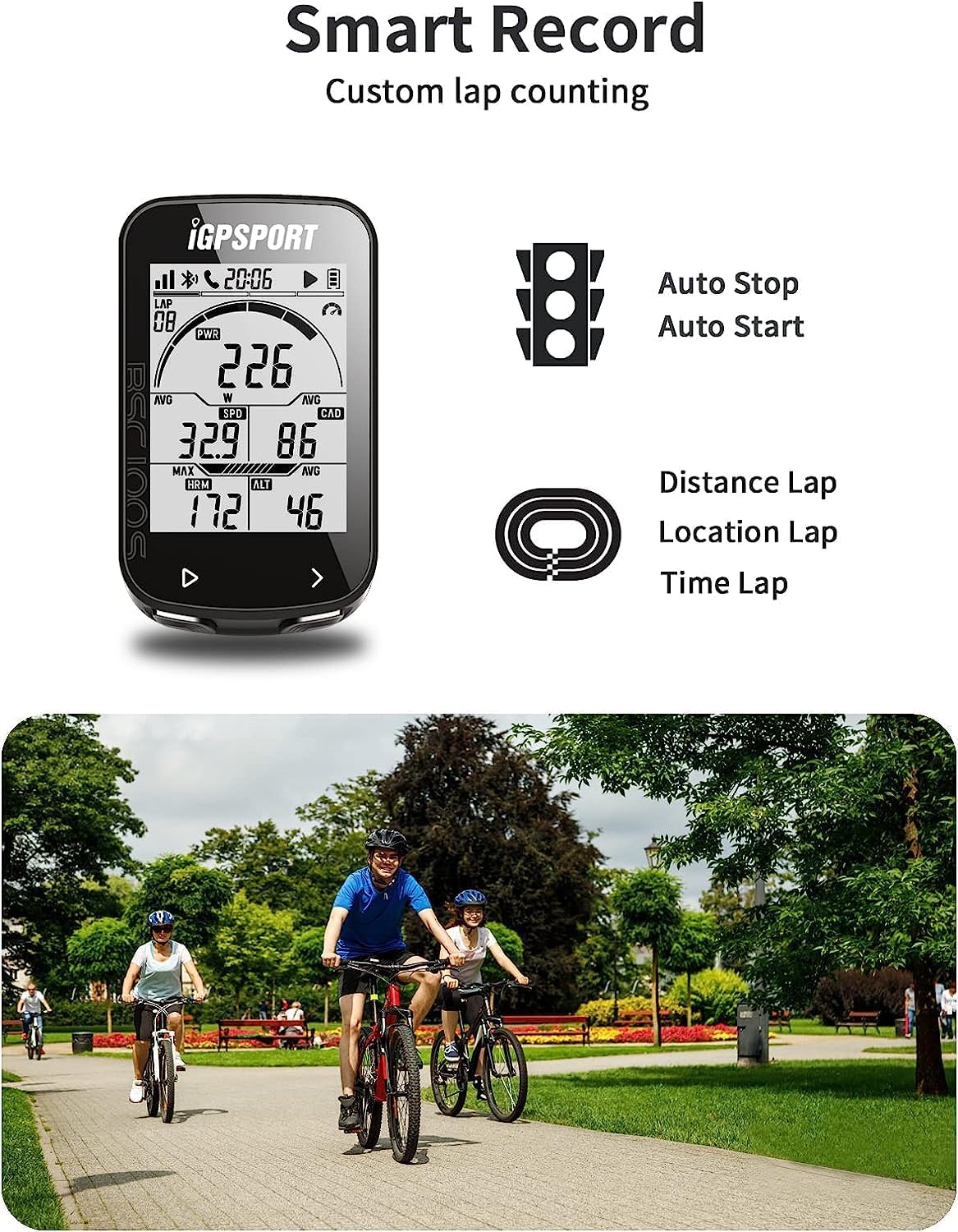 Bike Computer Wireless Cycling Computer B299519