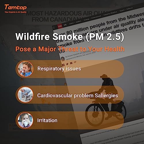 Air Quality Monitor PM2.5 PM10 Particle Counter Formaldehyde Temperature Humidity TVOC AQI Tester S380533