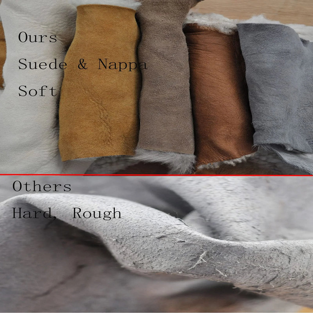 1 Pound/Bag Leather Wool Remnants R735