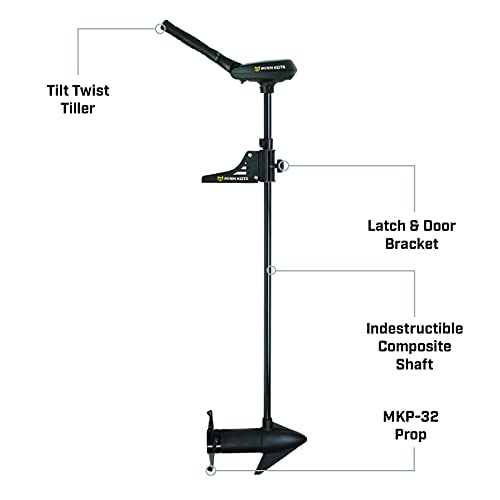 55 Lb. Thrust 52 In. Shaft Electric Trolling Motor P6898