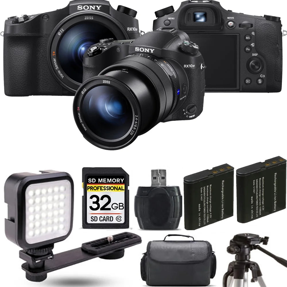 32GB Digital Camera with Extra Battery and LED Kit I94142