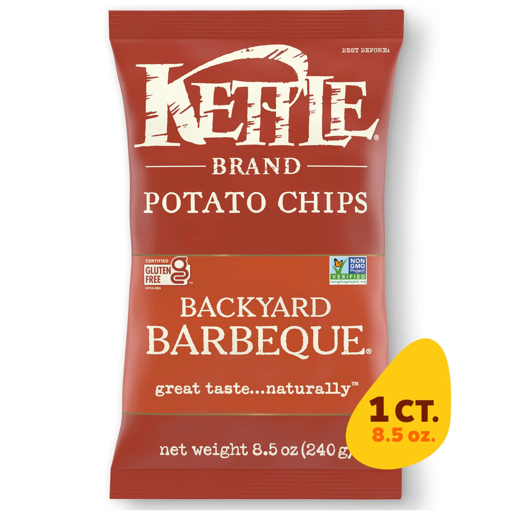 Backyard Barbeque Kettle Chips, 8.5 oz A455