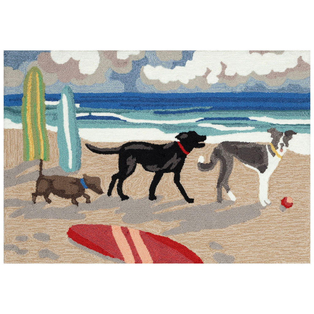 Frontporch Dog Beach Indoor Outdoor Mat