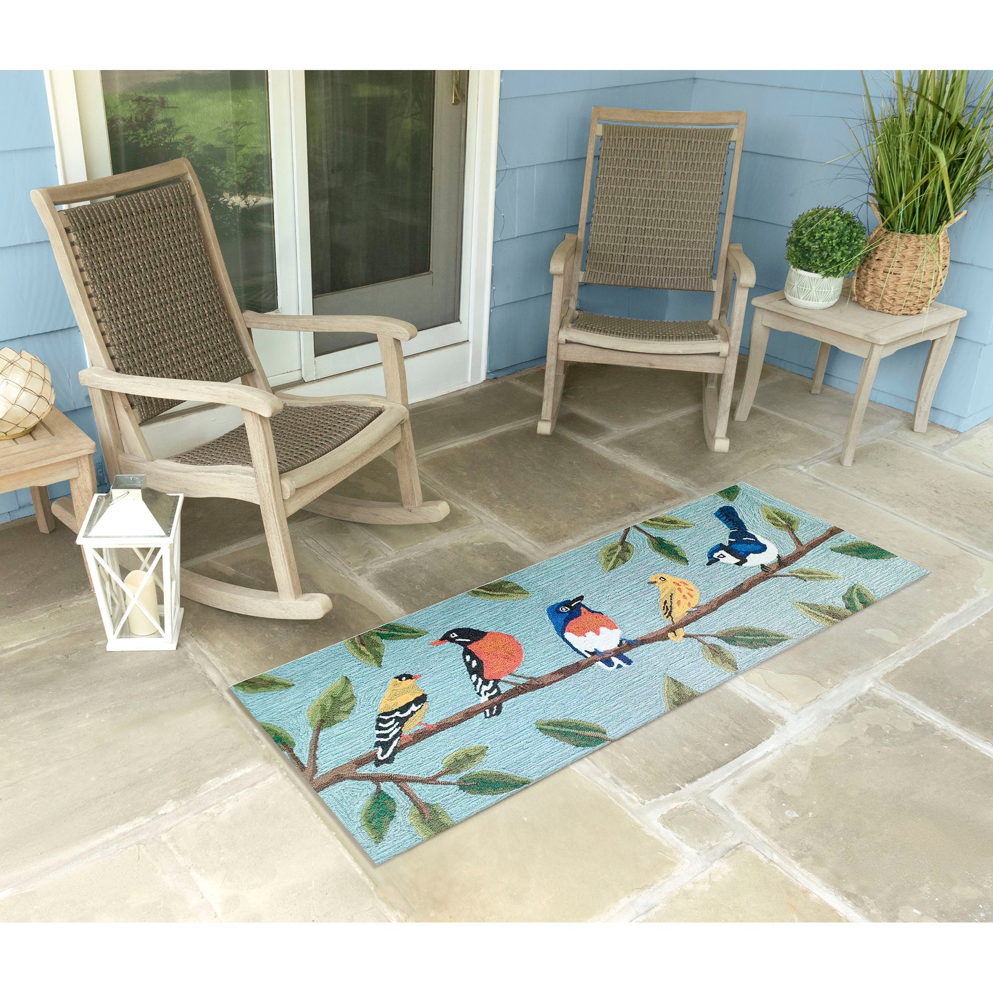 Frontporch Birds On A Branch Indoor Outdoor Mat