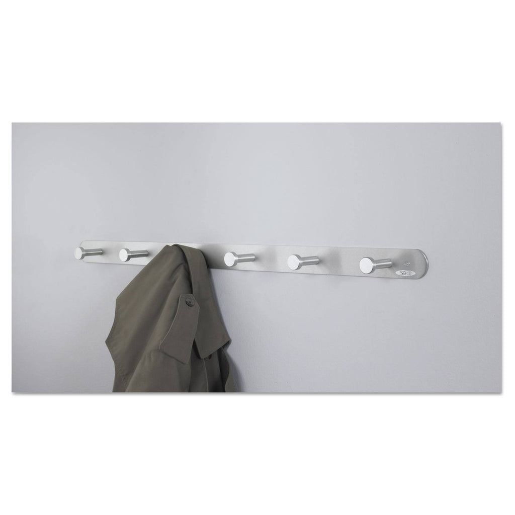 Six Hooks Metal Wall Coat Rack O620523