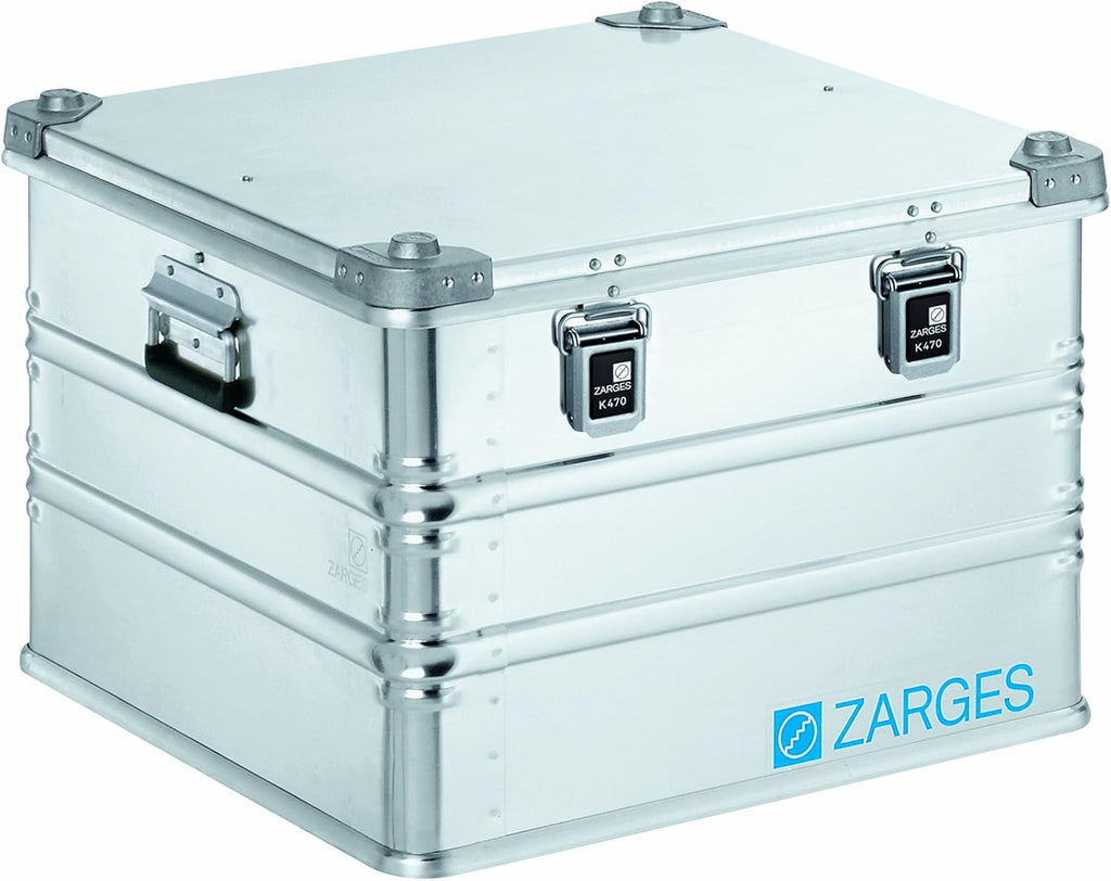 Aluminum Hard Protective Carrying Case, Stackable Storage, Safe Lock Box (44.1 x 28.3 x 18.9 Inches) V9770