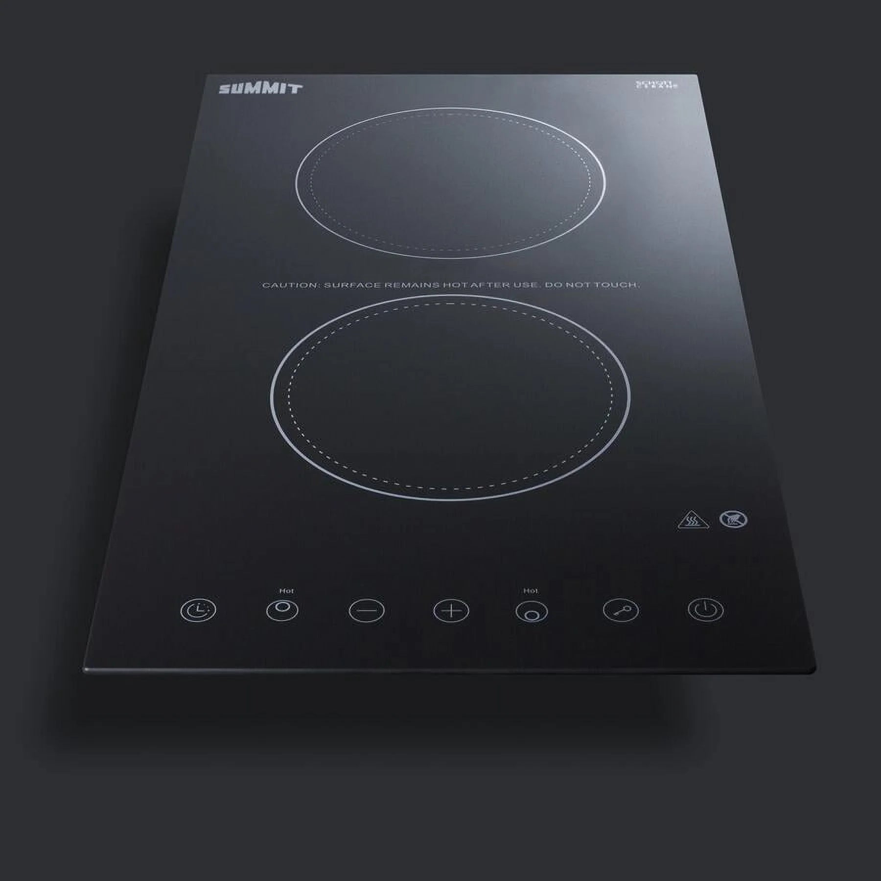 2-Burner Electric Cooktop in Black A91972