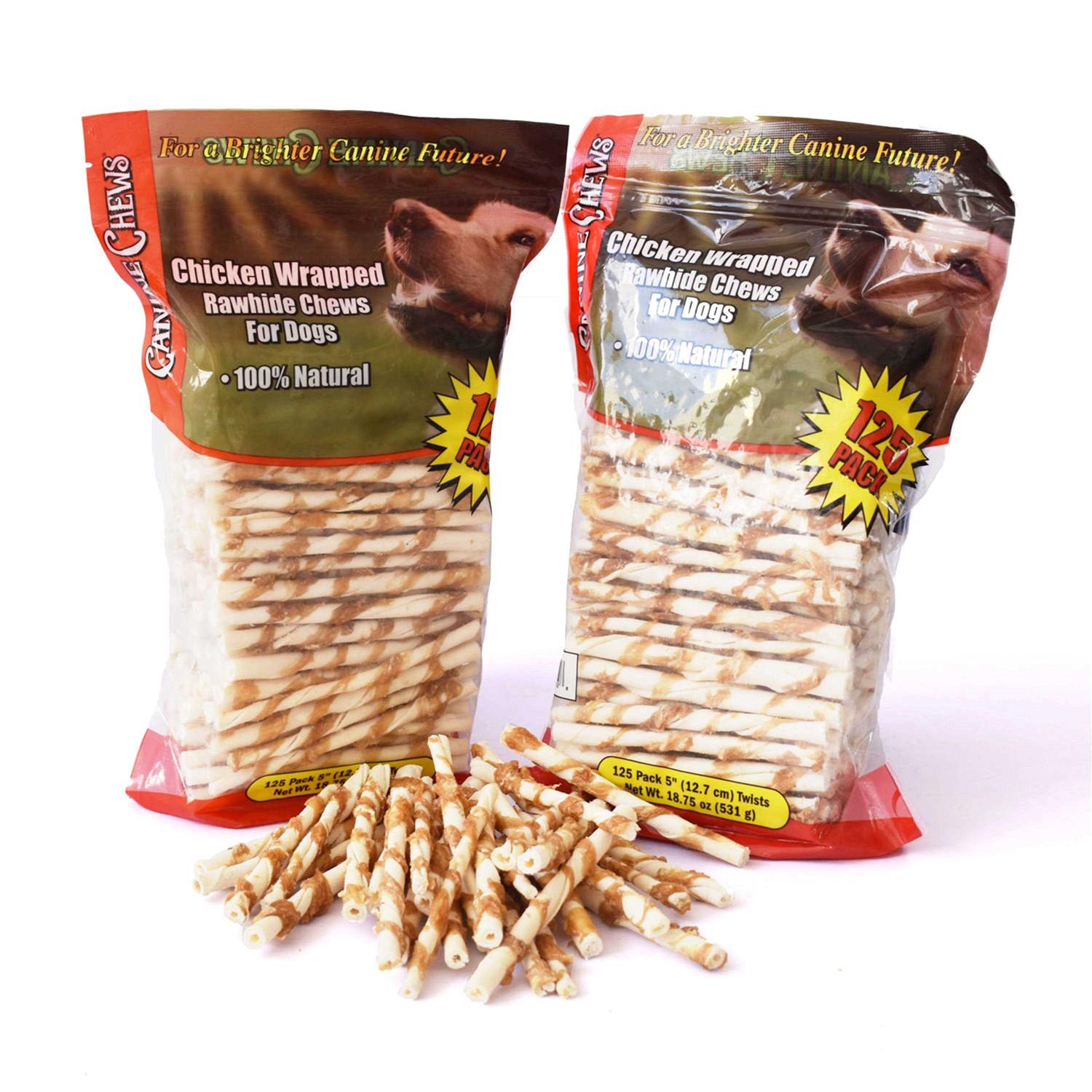 Chicken Wrapped Rawhide Chews V317423