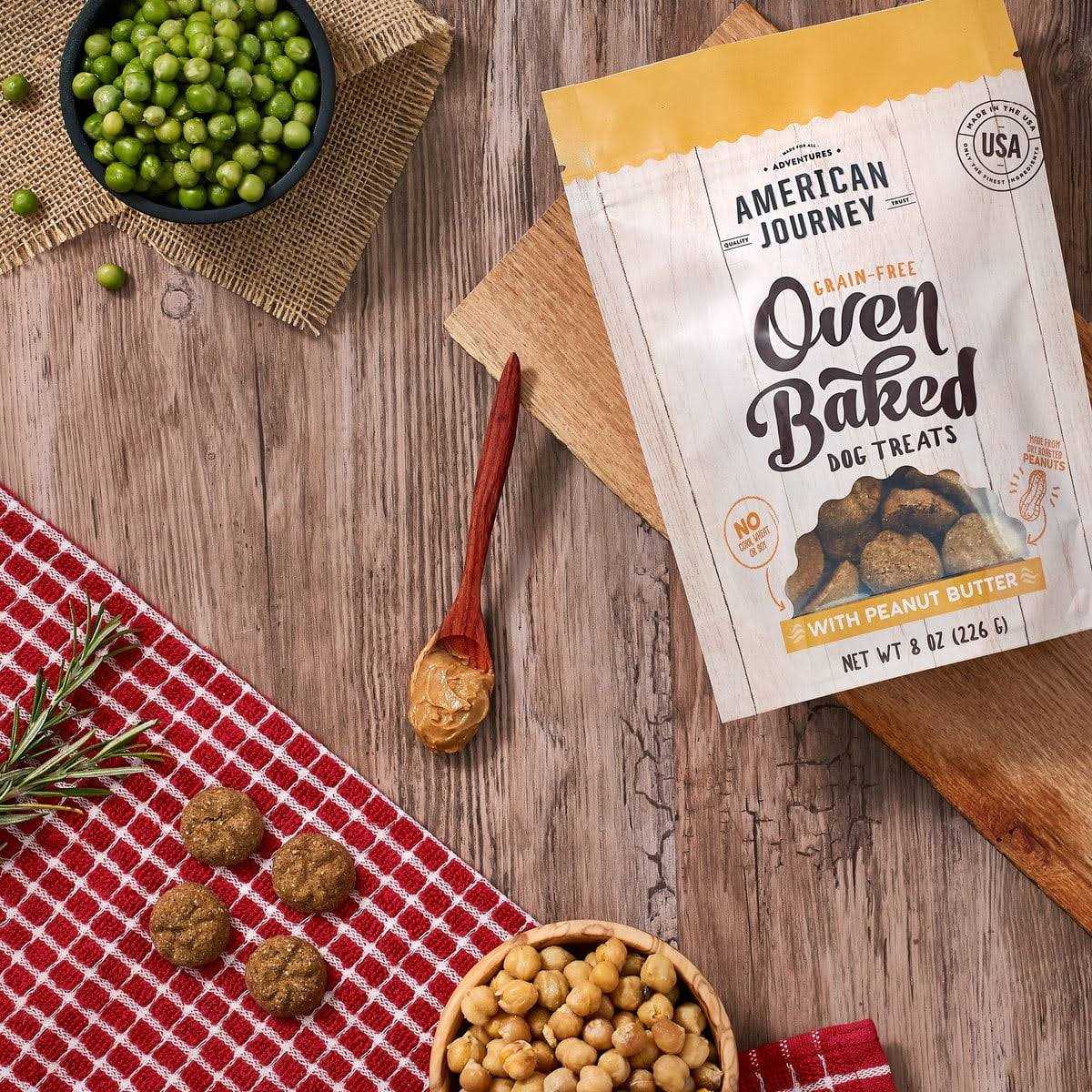 Peanut Butter Grain-Free Oven Baked Crunchy Biscuit Dog Treats C464209