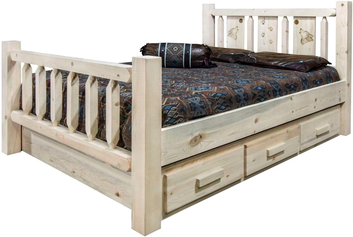 Queen Storage Bed V83902