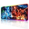 31.5"X15.7" RGB Mouse Pad with Anti-Slip Rubber Base Stitched Frame A855786
