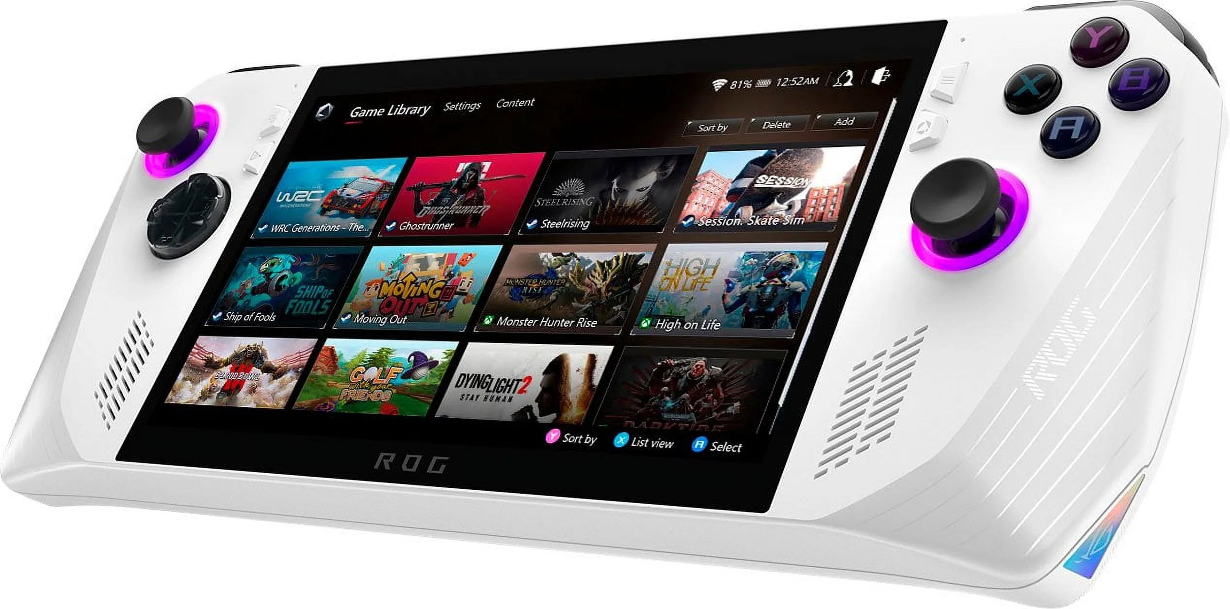 512GB Gaming Handheld 7-inch Touchscreen 120Hz FHD 1080p AMD Ryzen Z1 Processor Bundle S147