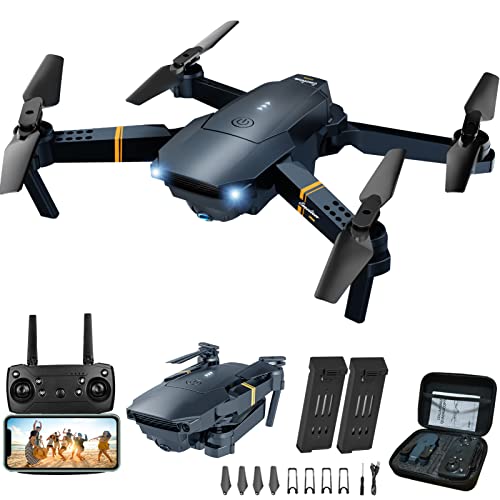 Foldable 1080P FPV Drone with 2 Batteries and Carrying Case D28551