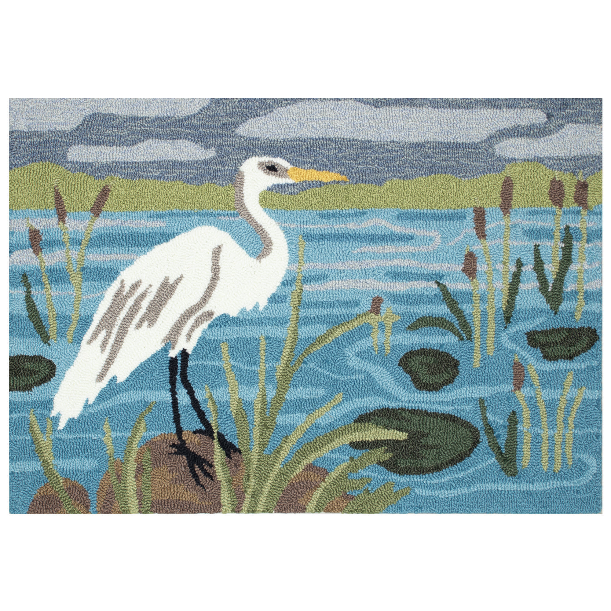 Frontporch Egret Indoor Outdoor Mat