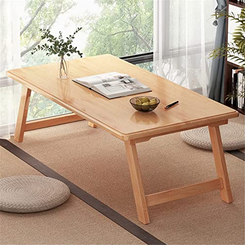 Walnut Bamboo Rectangular Folding Coffee Table E9085