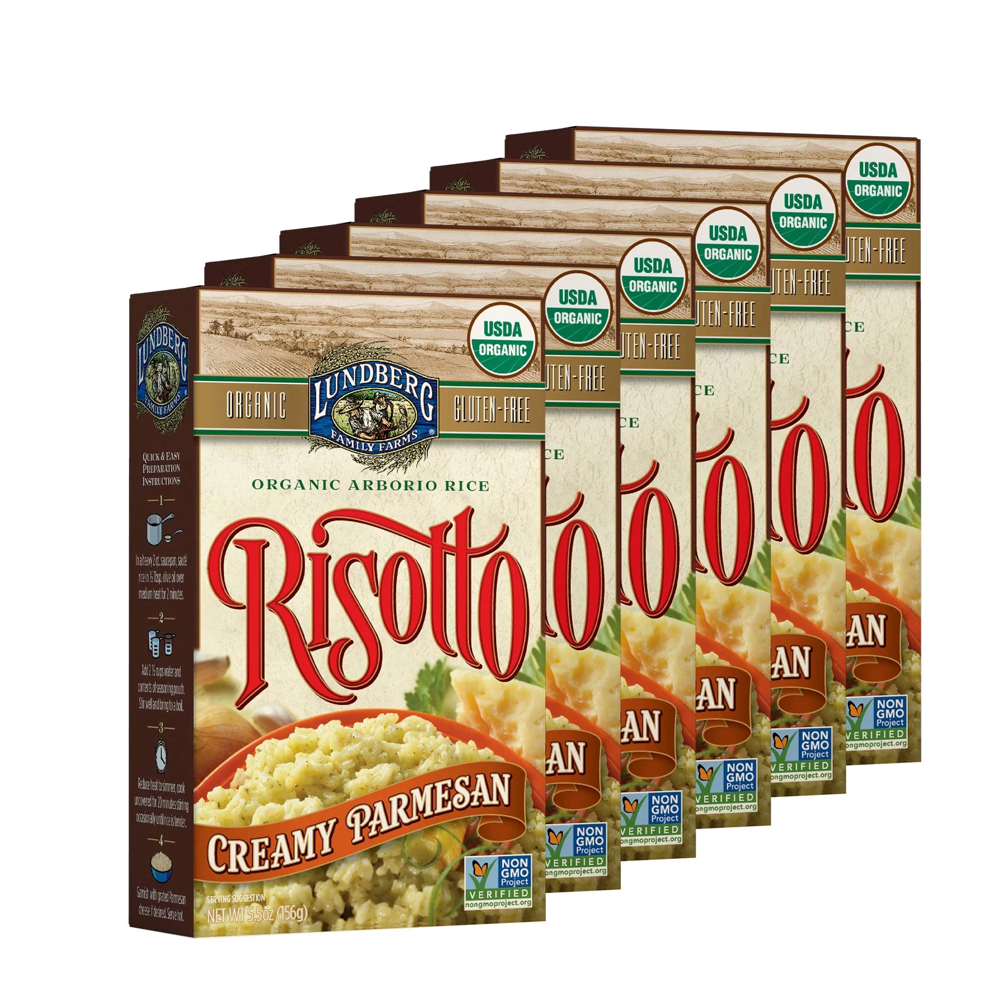 Organic Arborio Rice Risotto, 5.5 oz 6-Pack G5361