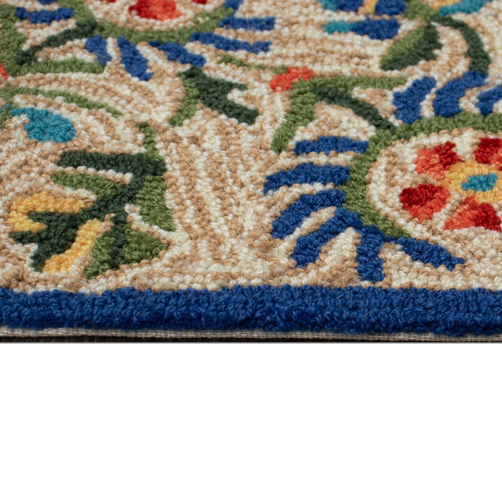 Frontporch Flora Bee Indoor Outdoor Mat
