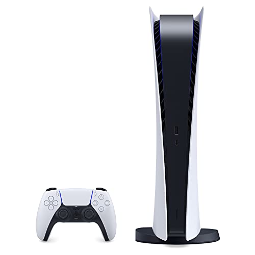 PlayStation 5 Digital Edition 825GB Gaming Console with 1 Wireless Controller W8087