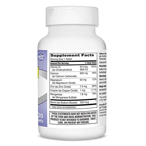 200 ea Calcium Citrate + D3 Coated Tablets A374