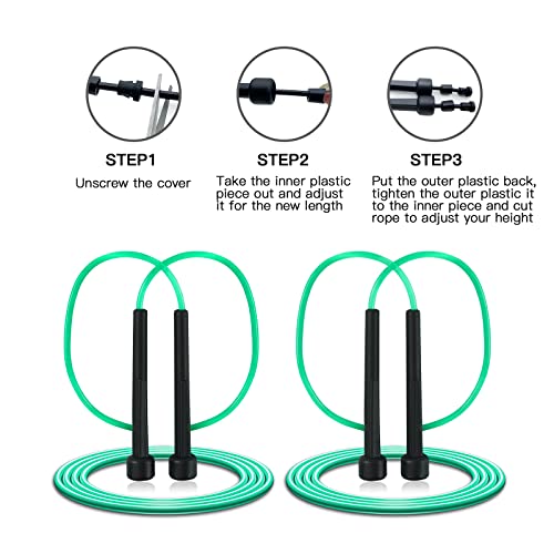 10 Pack PVC Adjustable Jump Rope C536366