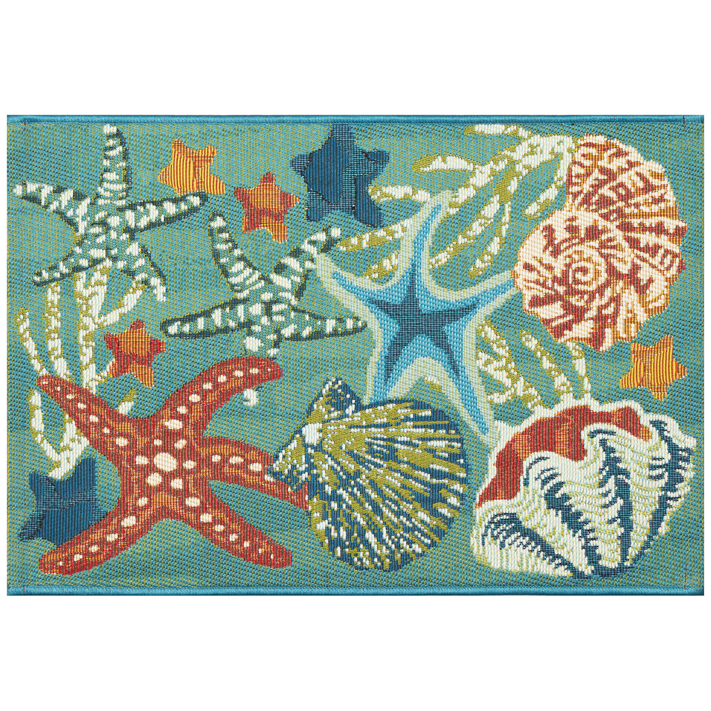 Esencia Starfish Song Indoor Outdoor Mat
