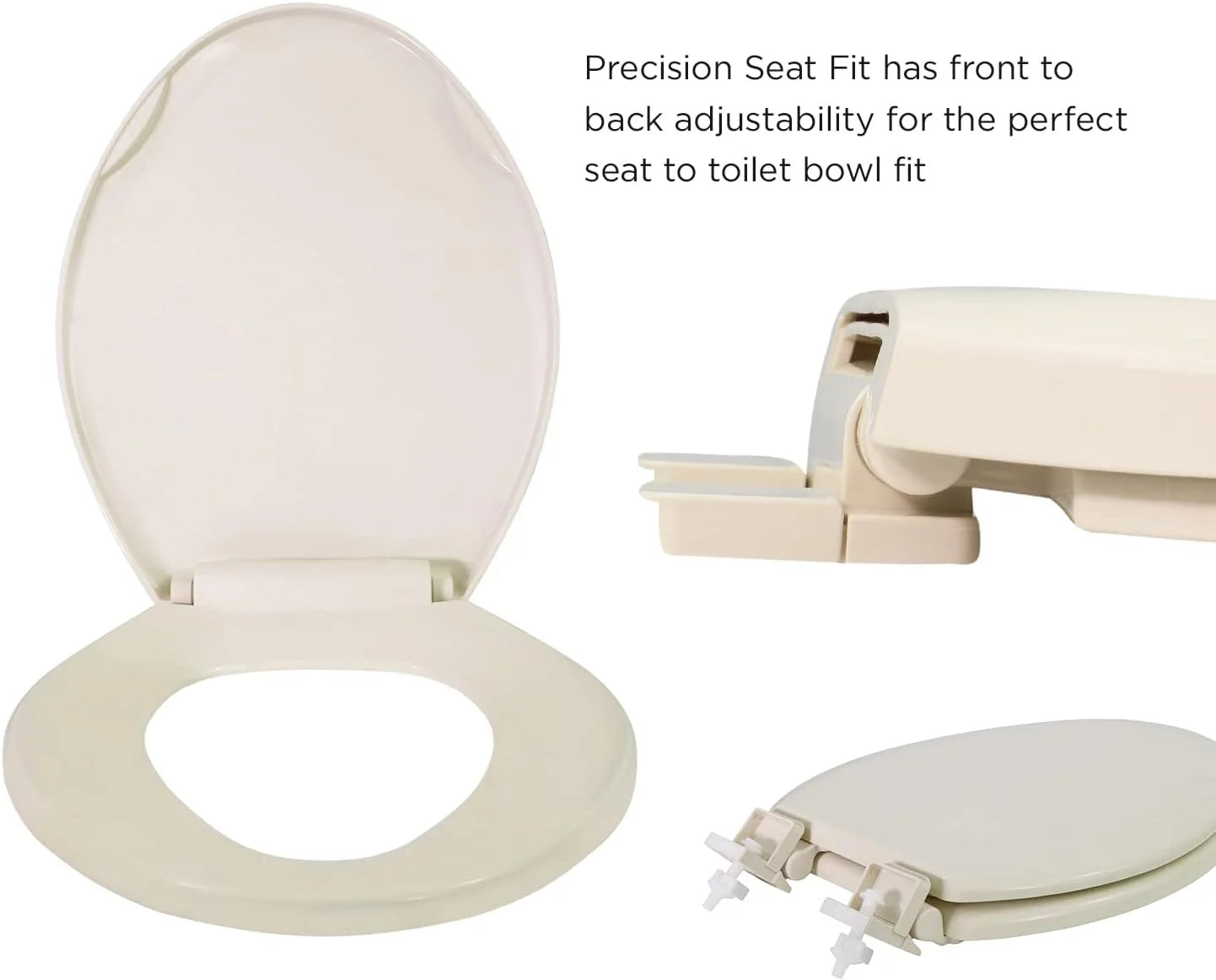 Round Plastic Toilet Seat Slow Close L76447