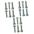 12 Pcs Stainless Steel Stem Screw Bolts S116142