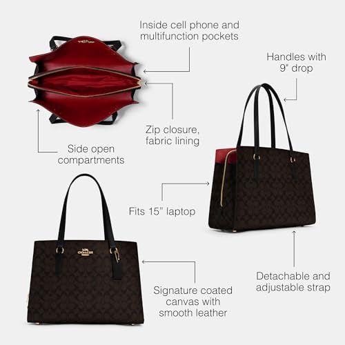 Brown Black Carryall F841