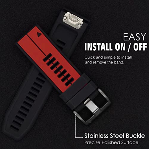 26mm Silicone Watch Bands D9873