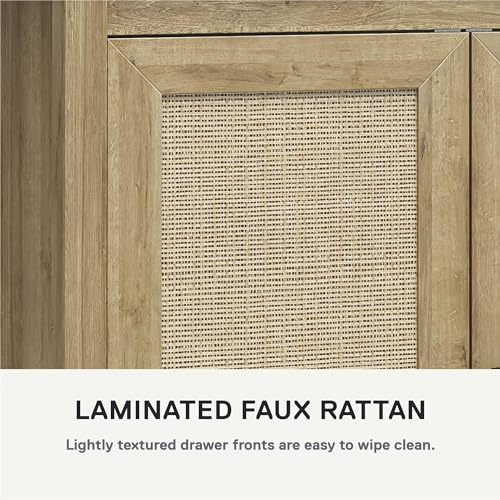 Black Oak 1-Door Tall Cabinet U45948
