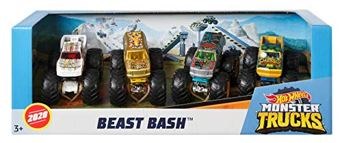 Set of 4 1:64 Scale Toy Trucks R874