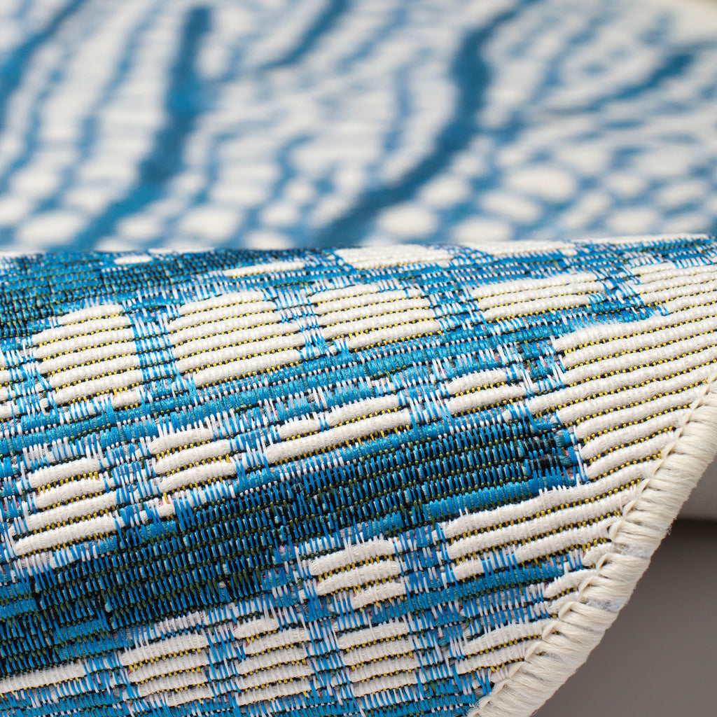 Esencia Coral Fan Indoor Outdoor Mat