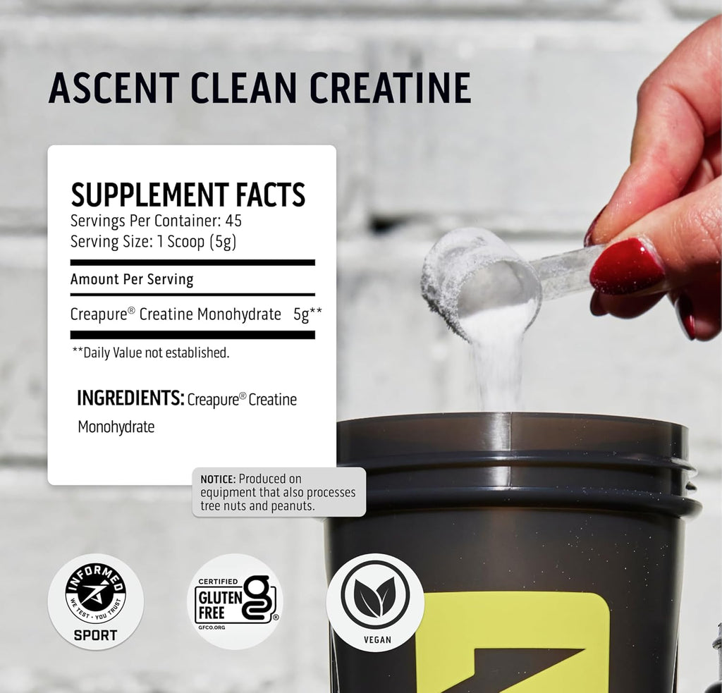 100% Whey Protein Powder, Chocolate 2 lb & Creatine Monohydrate Powder, Unflavored 45 Servings U89699