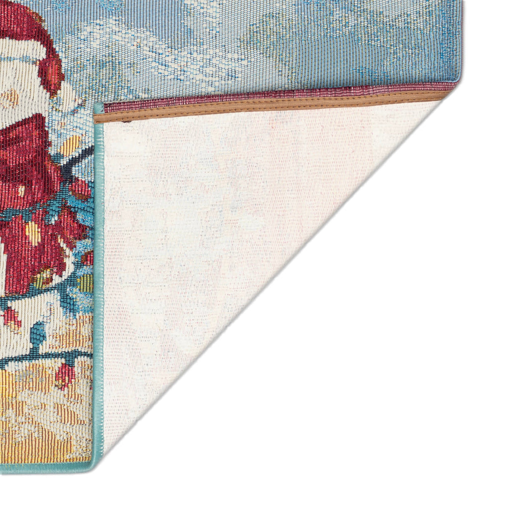 Esencia Beach Snowman Indoor Outdoor Mat