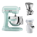 6-Quart Bowl-Lift Stand Mixer Ice Blue U1344
