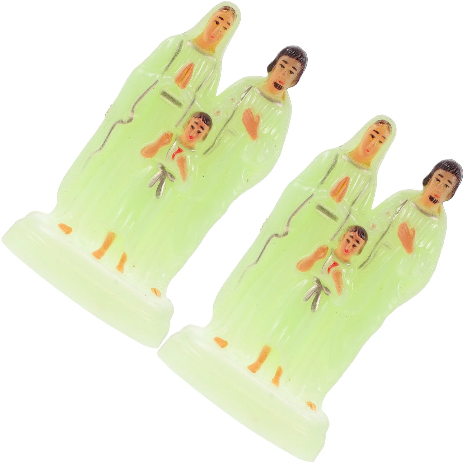 Desktop Decorations Luminous Ornament Church Statue C707589