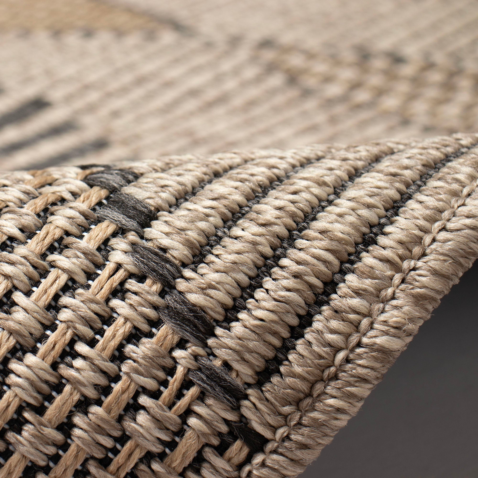 Monaco Diamonds Indoor Outdoor Area Rug